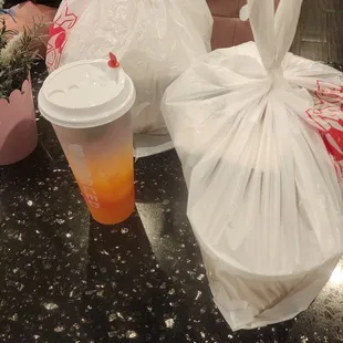 All the goodies to go