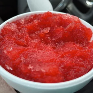 Strawberry Snow Cone