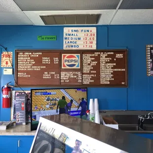 Lots to choose from @ Sno Fun!