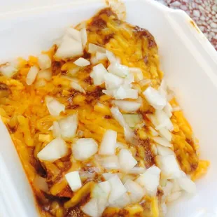 Chili cheese burrito