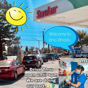 Drive thru location               Safety is our number 1 priority.