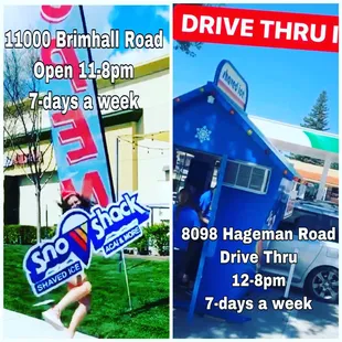 Drive thru location               Safety is our number 1 priority.