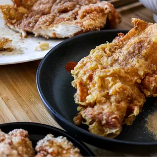 Fried chicken thigh
