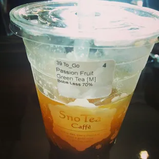 Passion Fruit Green Tea