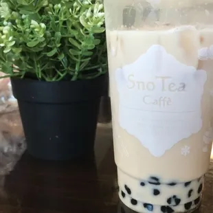 Almond Milk Tea
