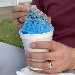blueberry &amp; cotton candy