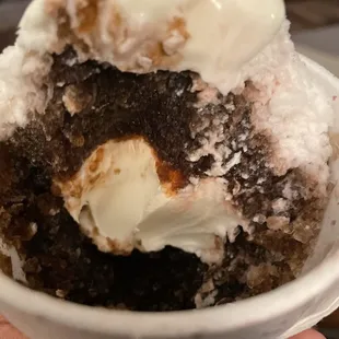 &quot;Inside view&quot; of a Stuffed SnoBall