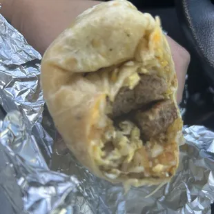 Sausage Burrito