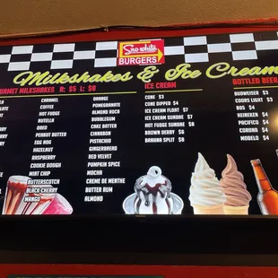 ows menu and prices