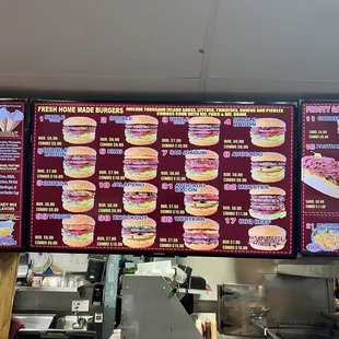menus and prices