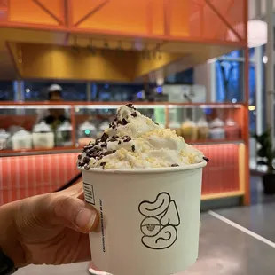 Chocolate vanilla swirl