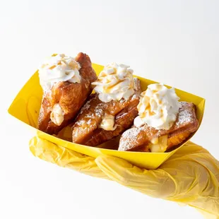 Bananas Foster Beignets