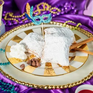 Original Beignets: Powdered Sugar Coated