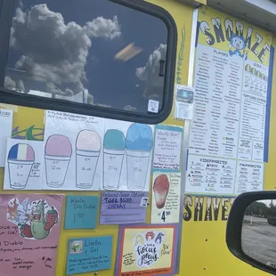 an ice cream truck