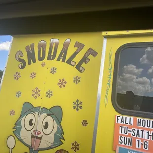 an ice cream truck