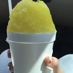 Cake Batter snow cone