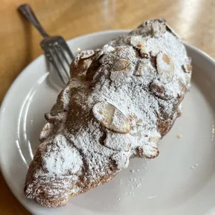 Almond croissant