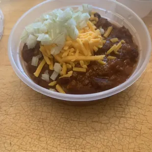 Cup of chili