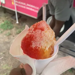 Strawberry &amp; pineapple with cream STUFFED is a MUST