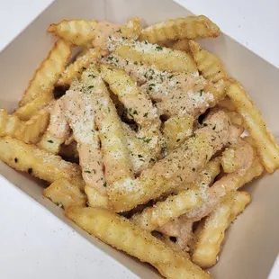 a box of fries