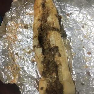 Large 12&quot; Philly steak, get u some!!!