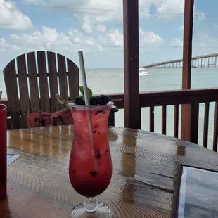 Custom drink. Cant beat food and drink done with care.