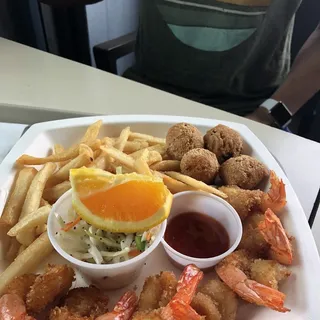 Fried Shrimp Plate