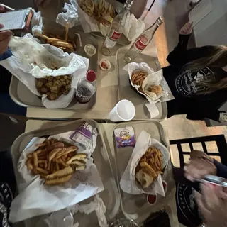 Kids Grilled Cheese and Fries