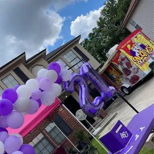 Parade set up