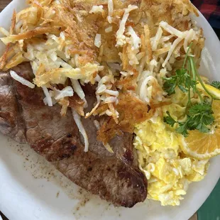 Steak and Eggs