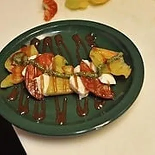 Heirloom Tomato Salad, Tomatoes from farmers market.