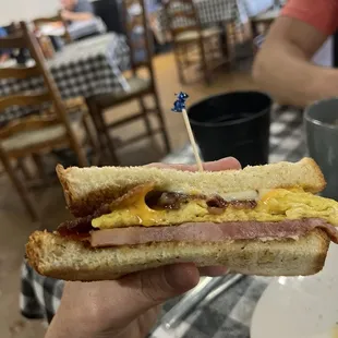 Breakfast Sandwich on sourdough