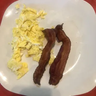 bacon and eggs