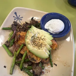 Sweet Potato Veggie Smash Up*