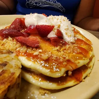 Strawberry Shortcake Pancakes