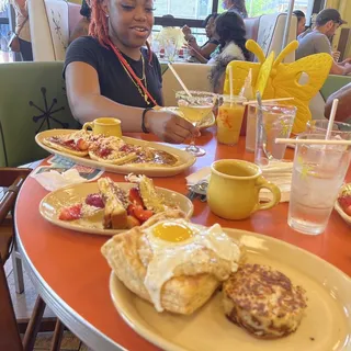 Pineapple Upside Down Pancakes
