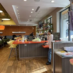 Bar area