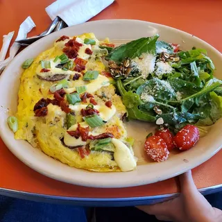 Crab & Asparagus Omelet*