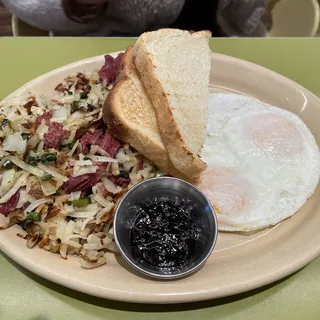 Kids Scrambled Eggs and Toast*