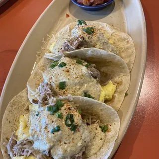 Juan's Breakfast Tacos*