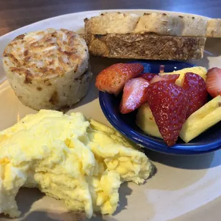 Kids Scrambled Eggs and Toast*