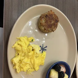 Kids Scrambled Eggs and Toast*