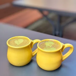 Vanilla Almond dirty Matcha Latte