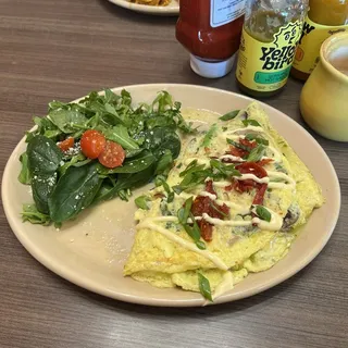 Crab & Asparagus Omelet*