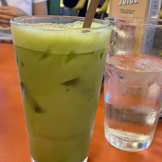 Vanilla Almond Matcha Tea Latte