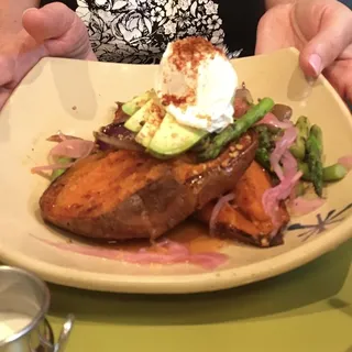 Sweet Potato Veggie Smash Up*