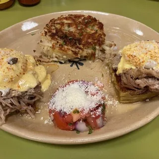 Pork Chile Verde Benny*
