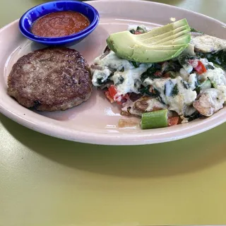 Protein & Veggie Egg White Scramble*