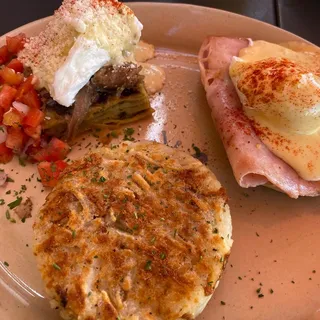 Pork Chile Verde Benny*