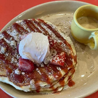 Strawberry Shortcake Pancakes
